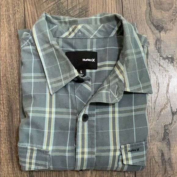 Hurley Other - Hurley Men’s Long Sleeve Plaid Shirt